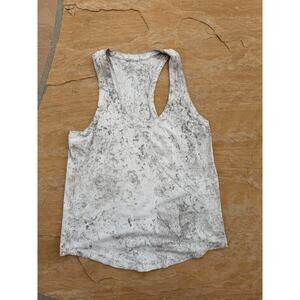 Lululemon - Love Tank Top - Cirrus Wash White Opal Raw Linen Rover M L